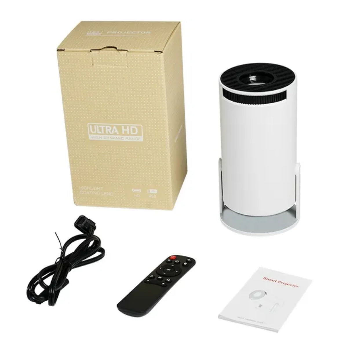 PROYECTOR LED MULTIMEDIA HY300 WIFI/BLUETOOTH/HDMI/USB/BIVOLT