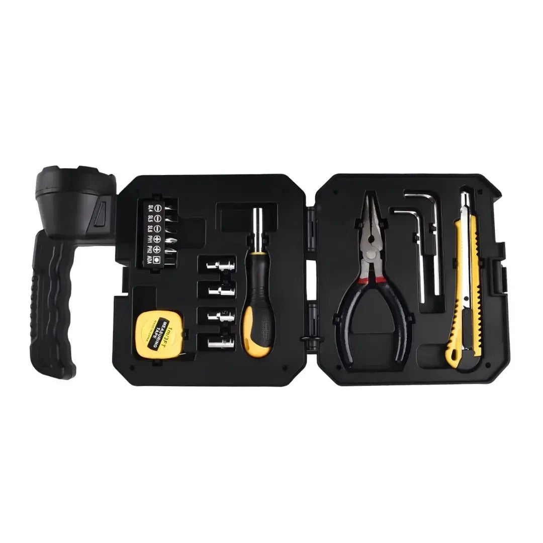 KIT LINTERNA MULTIFUNCIONAL LED & HERRAMIENTAS